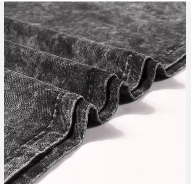 Oversized Acid Wash Vest